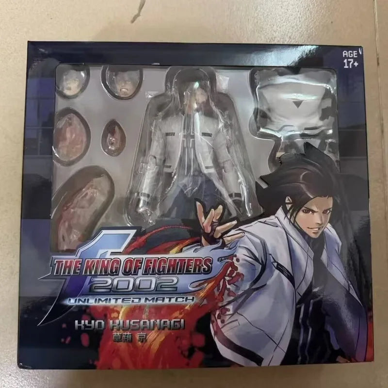 19cm Kof Mai Kyo Kusanagi Iori Yagami Multiple Accessories Game Figure Model Statue Collection Desktop Decoration Ornament Toys