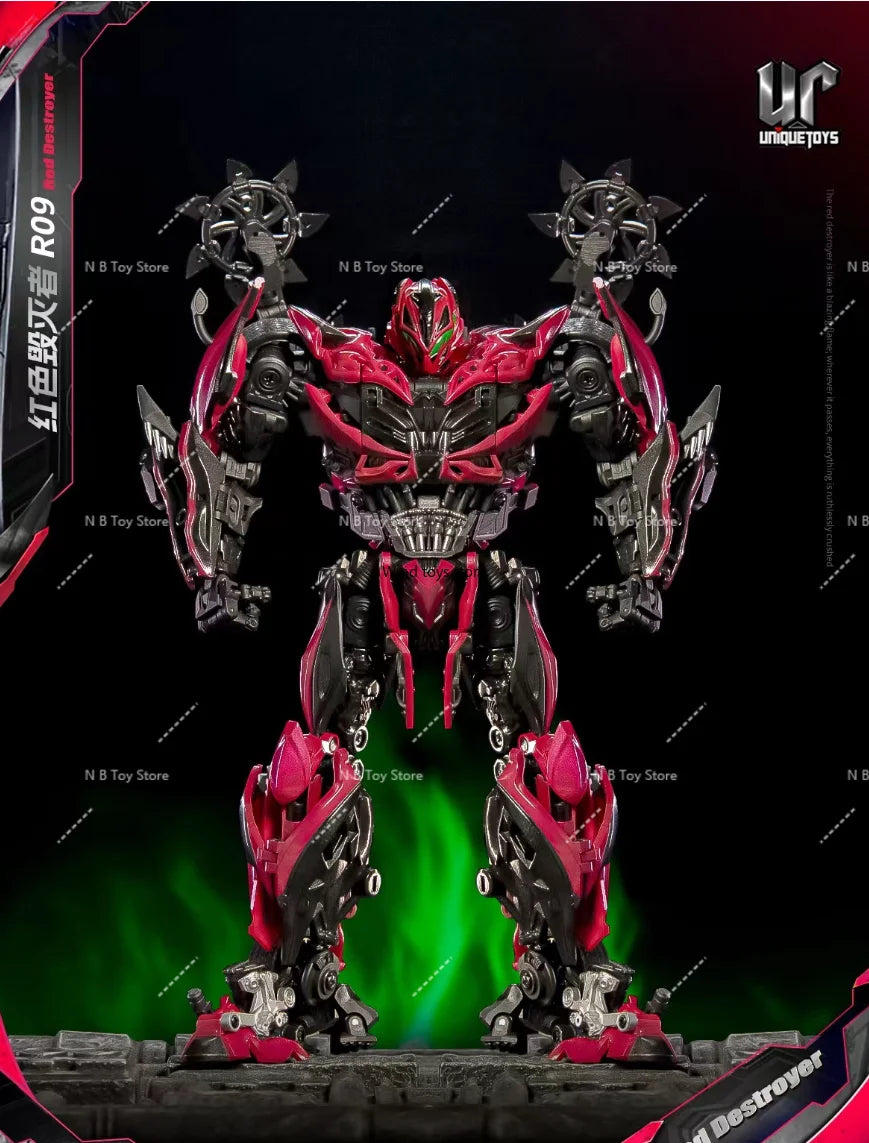 In Stock UniqueToys UT-R09 Stinger Red Destroyer MPM Alloy Action Figure Robotic Toy Collect Gifts