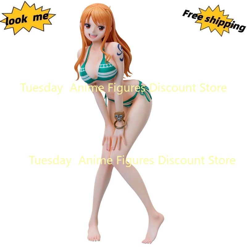 In Stock Original FREEing B-style ONE PIECE Nami Swimsuit Version Anime Figure 1/4 Statue Ornament