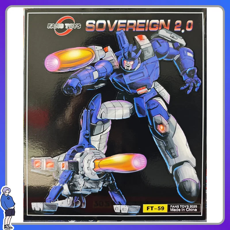 New in Stock FansToys FT-59 Sovereign Galvatron 2.0 Version Transforming Toys Action Figures Toys Christmas Gift