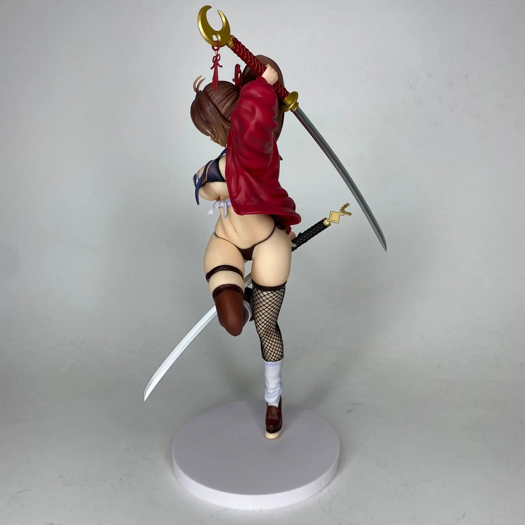 Anime Periphery 30cm Higi Nitouryuu Kagenui Mai Figure Sexy Beautiful Girl Special Edition Collection Model Decoratin Toys GIfts