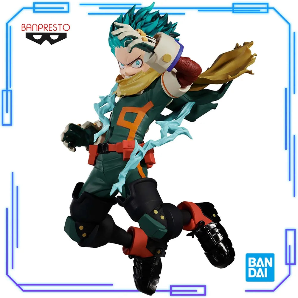 In Stock Bandai Original Genuine Banpresto Anime My Hero Academia The Amazing Heroes Plus Midoriya Izuku 11cm Model Toy Figures