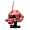 Bandai Namco Official Char's Zaku Head Sculpture Gundam Series Mecha Anime Model Collectible Figure Statue BN Head Collection