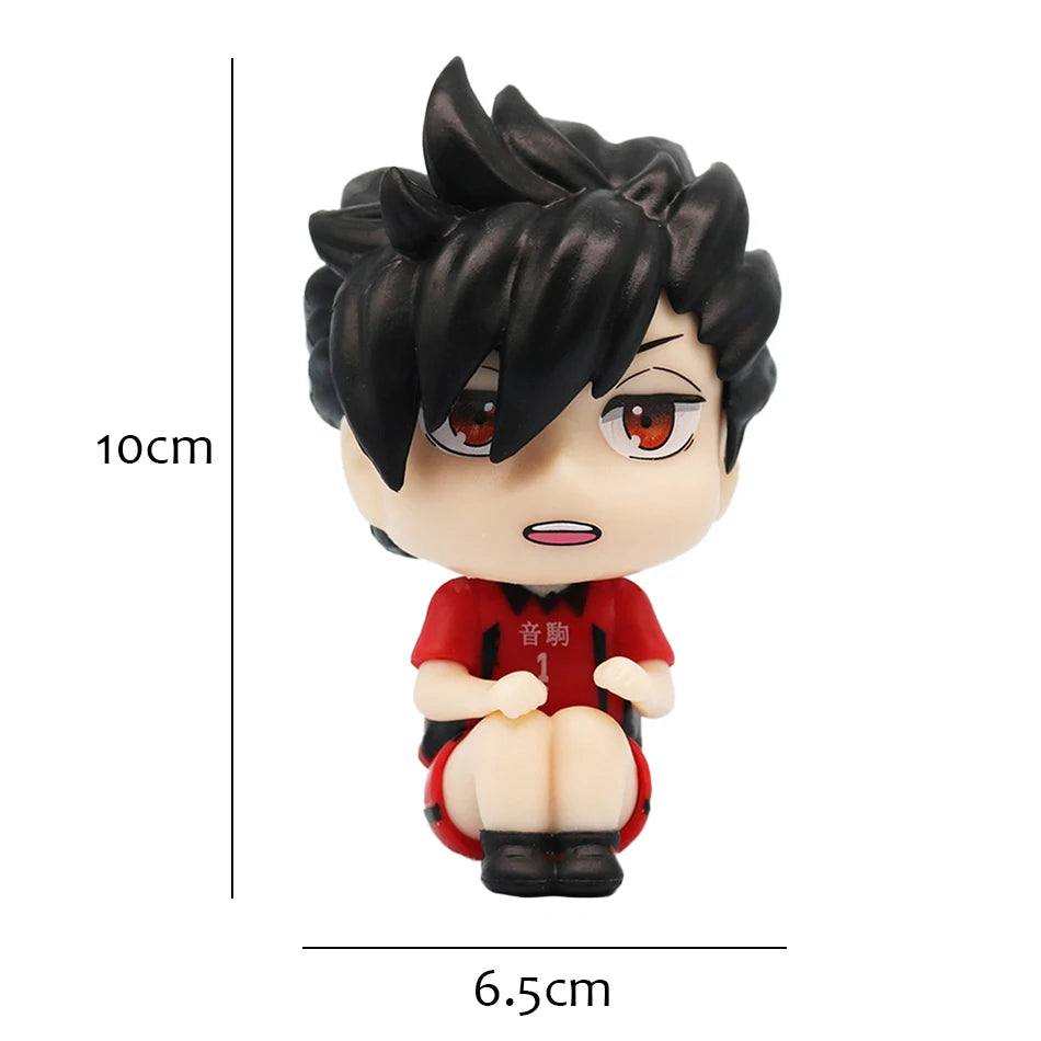 4 Style Anime Figures Haikyuu!! Shoyo Hinata Action Figures PVC Tobio Kageyama Toys for Children Collector Haikyu Model Gifts