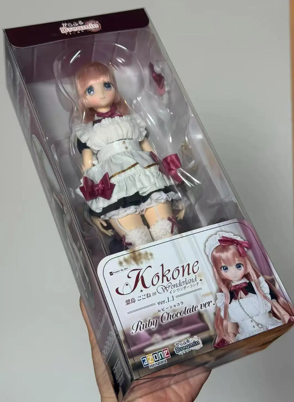 Original Azone Colorful Dreamin' KORONE Wonderland Ver.1.1 Ruby Chocolate/Cassis Chocolat Ver. 1/6 25CM Toys Gifts Model Doll