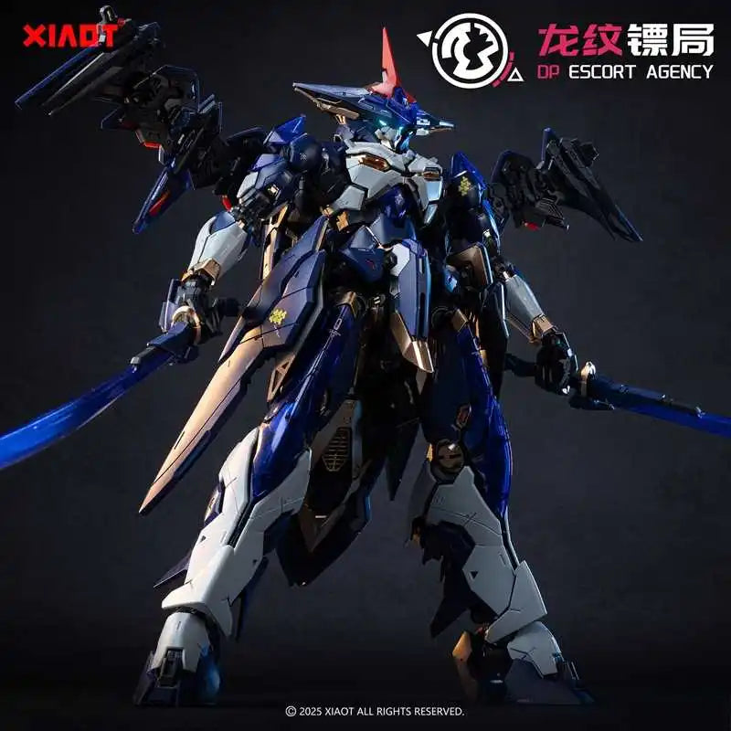 【New Product】Xiaot Burning Steel Heavy Industry Escort Agency Project Dph 01 Ling Yao Mg 1/100 Anime Doll Assembly Mecha Model
