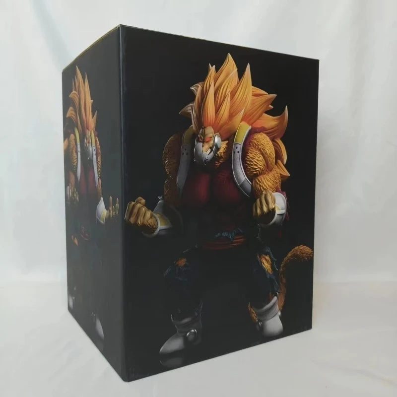 31cm Dragon Ball Cumber Golden Great Ape Super Saiyan Gk Statue Pvc Figure Detachable Mask Collectible Model Desktop Decoration