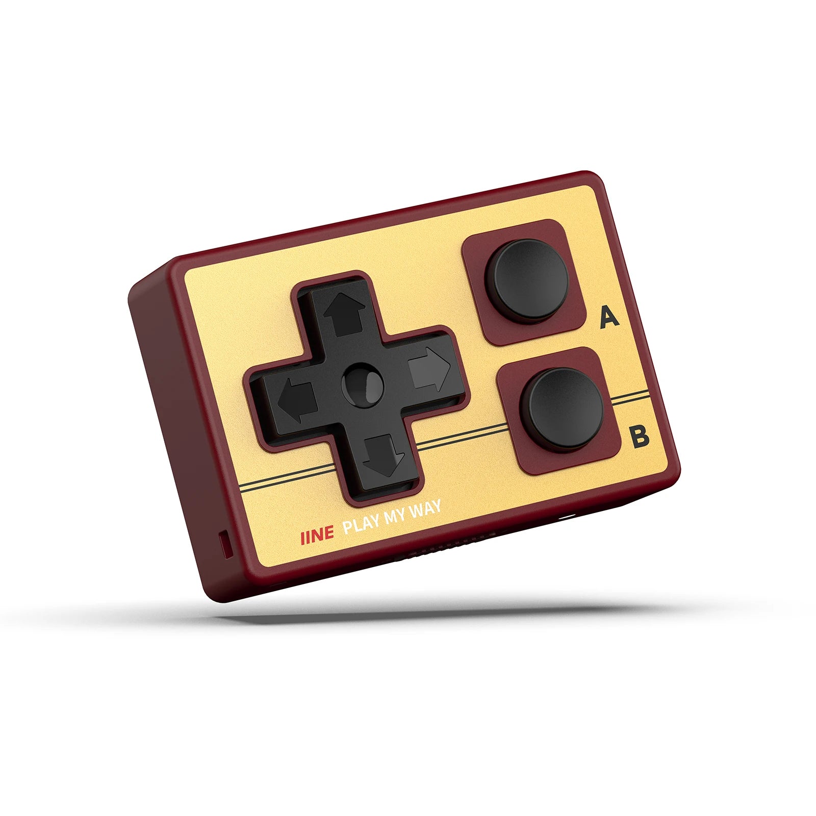 Mini Retro Controller/Portable controller/10-hour long battery life/Multi-platform compatibility/Supports mouse a