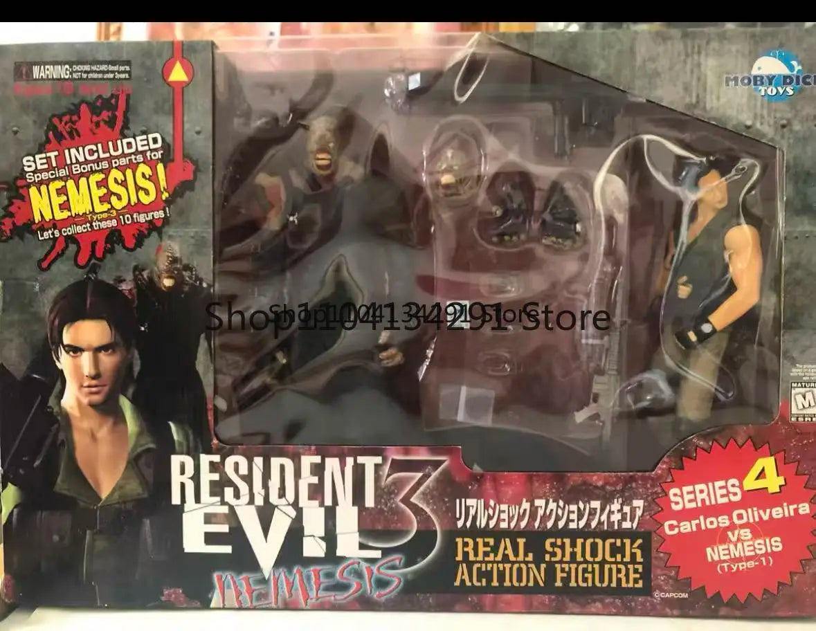 Original  Resident Evil Jill Foster Fly Skin Leather Jacket Tyrant Limited Edition Rare Collectible Figure Gift