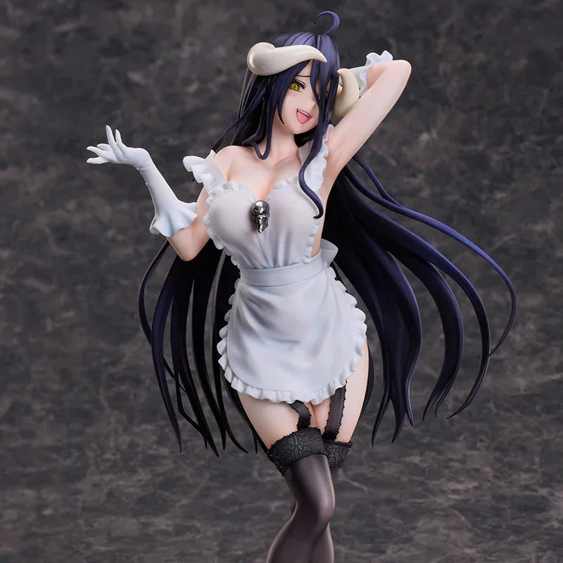 In Stock Original Taito ElCOCO Overlord Albedo PVC Anime Character Model Collection Desktop Decoration Toys Festival Gifts