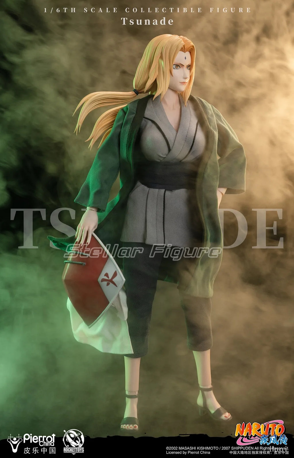 【SF】In Stock RocketToys NARUTO Shippuden Tsunade 1/6 Scale Figures Original Collection Anime