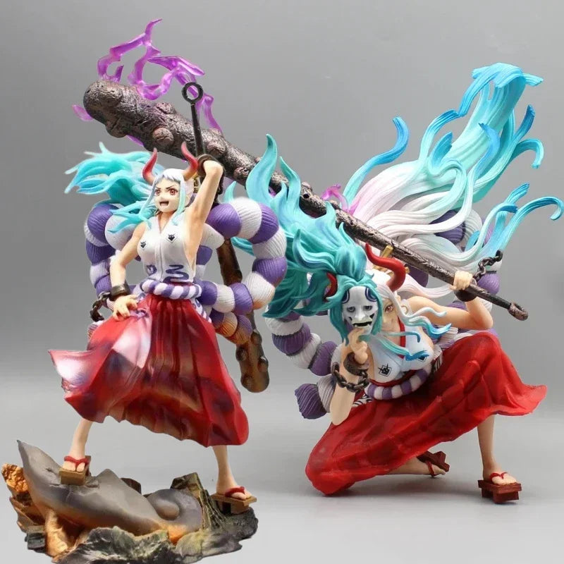 Anime One Piece Modell Wano Land Yamato Figur GK Kaidou Tochter Yamato Actionfiguren Warring PVC Sammlung Spielzeug Geschenk