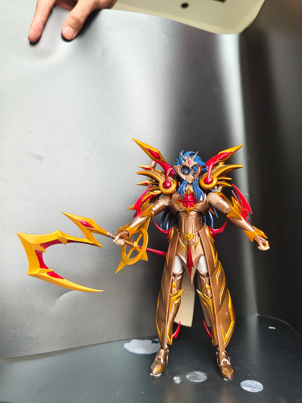 Saint Seiya Omega: Chronos Saturn - Protagonist Full Armor Removable Articulated Action Figure
