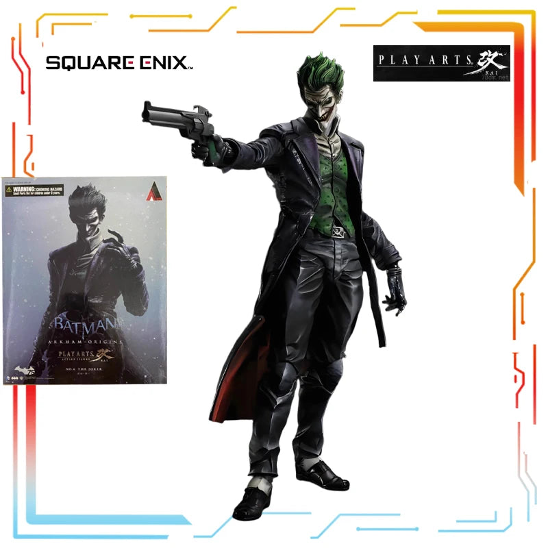 SQUARE ENIX Original PlayArts Changes Finished Movable Doll Series Origin of Akam Anime Girl Figure Toys Model Gifts for Boys