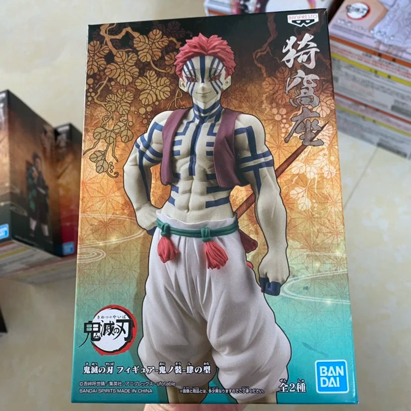 Bandai Original Demon Slayer Rui Zohakuten Pvc Anime Action Figures Anime Model Collectible Toys Desktop Decoration Xmas Gift