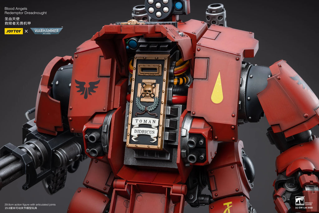 2025 Q4 JOYTOY Warhammer 40K 1/18 Blood Angels Redemptor Dreadnought Anime Action Figure Model Toys For Collection Gift
