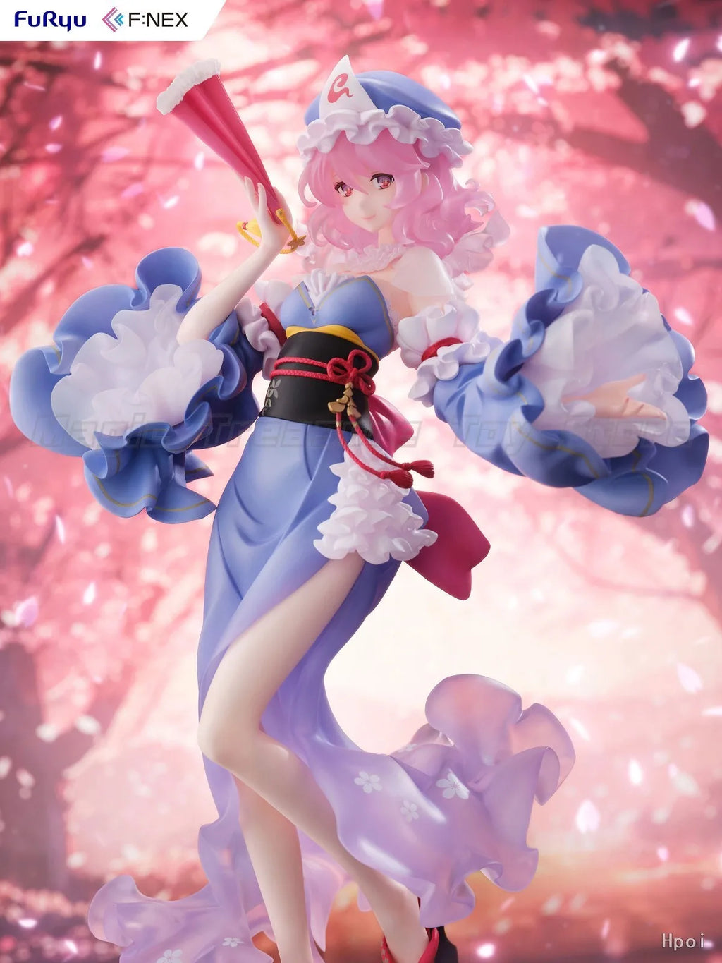 【In stock】Original F:NEX Project Saigyouji Yuyuko 1/6 Scale Figure Toys Model Ornaments