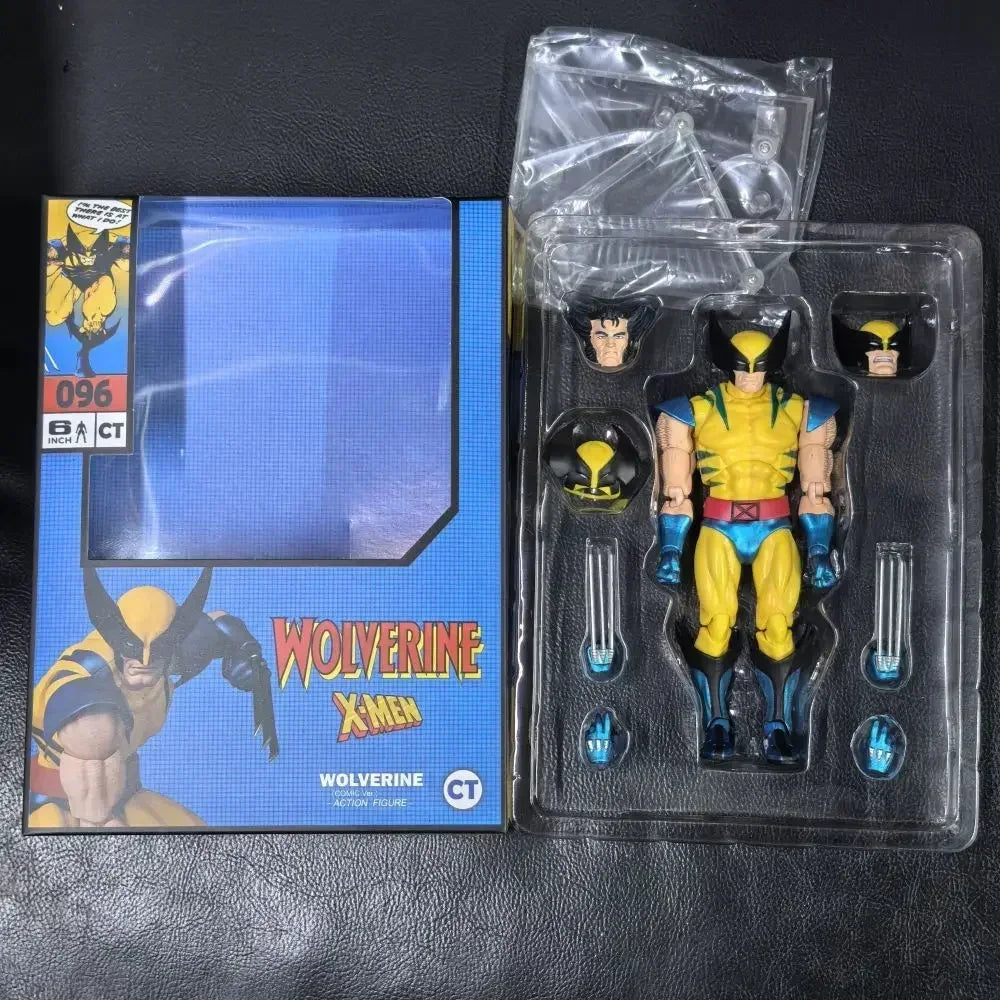 Ct Toys Wolverine Mafex 096 138 Manga Version Action Figure Logan Classic Battle Suit Marvel Mobile Hot Sale