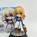 Violet Evergarden Figure Q Version Cute Girls Anime Figures Statue Model Collection Doll Room Decoration Toy Kid Christmas Gifts
