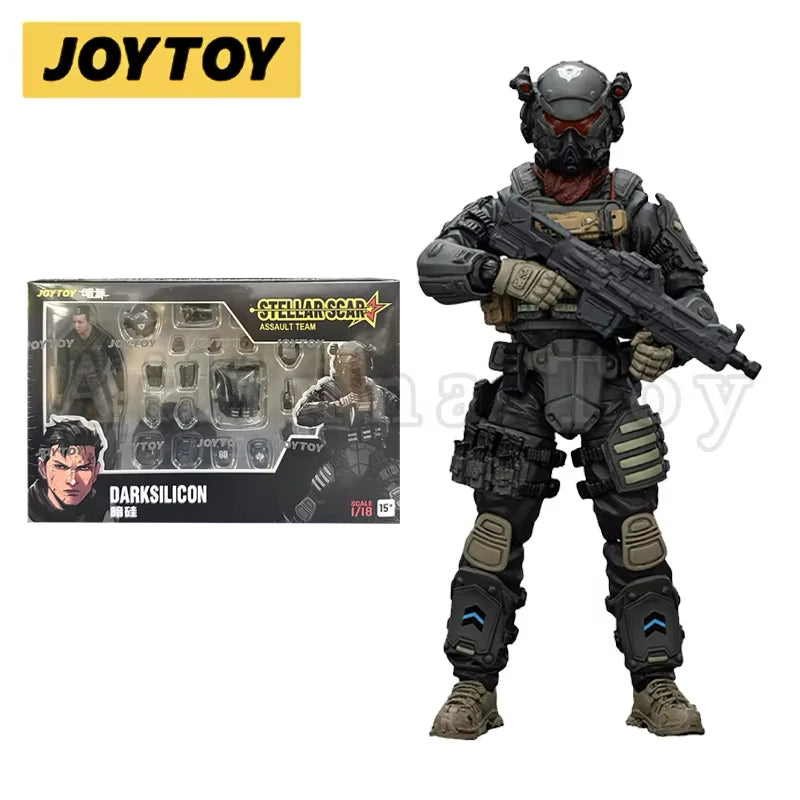 JOYTOY 1/18 3.75 Action Figures Military Armed Force Series Anime Model Gift