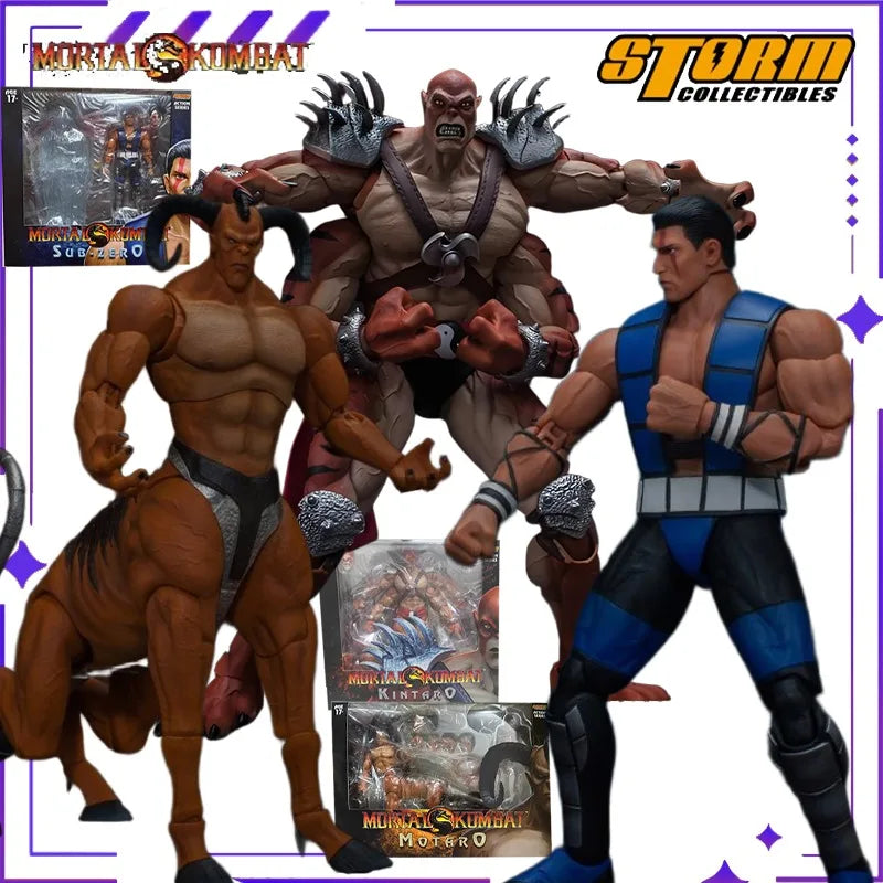 Stock Genuine Storm Toys Original 1/6 Game Reality Fast Fighting KITARO 1/12 Movable Doll Model Figurine Toy Gift Collection