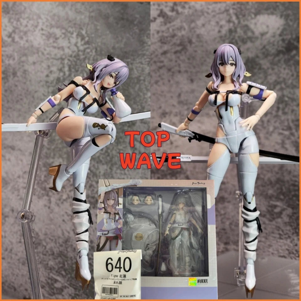 2025 New In Stock Max Factory Original Goddess of Victory: Nikke Scarlet Figma #640 Anime Cartoon Garage Action FigureToys Model