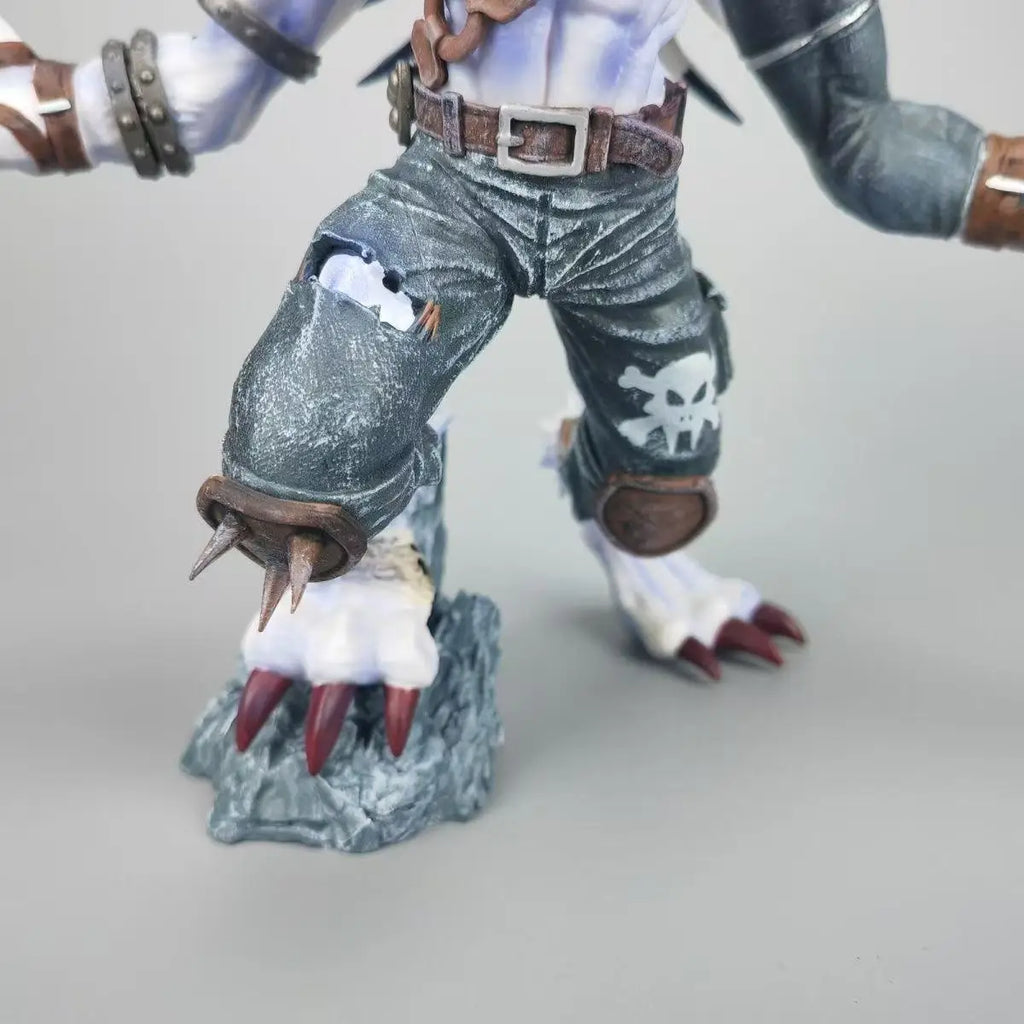 20cm/7.87in Anime Digimon Adventure Figure Garurumon Action Figures Pvc Pvc Statue Collectible Model Toys Gifts