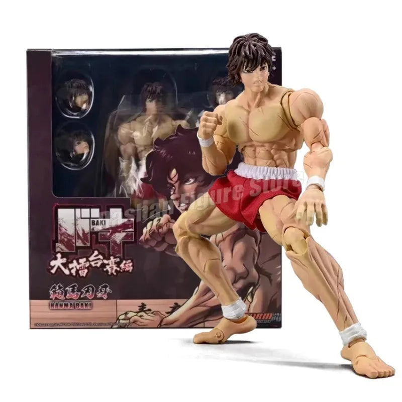 ST Baki Hanma, Sohn des Ogers, Actionfigur, Hanma Yuujiro, Figur Ko Fighting, PVC-Kollektion, Anime Yujiro-Figuren, Modell, Spielzeug, Geschenke