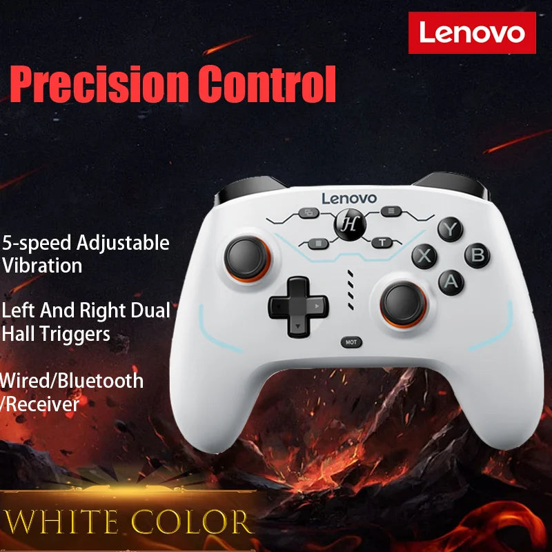 Original Lenovo S04 Bluetooth Gamepad Double Vibration Gamepads For Tablet Game Hall Triggers With 1000Hz Rate Gaming Controller