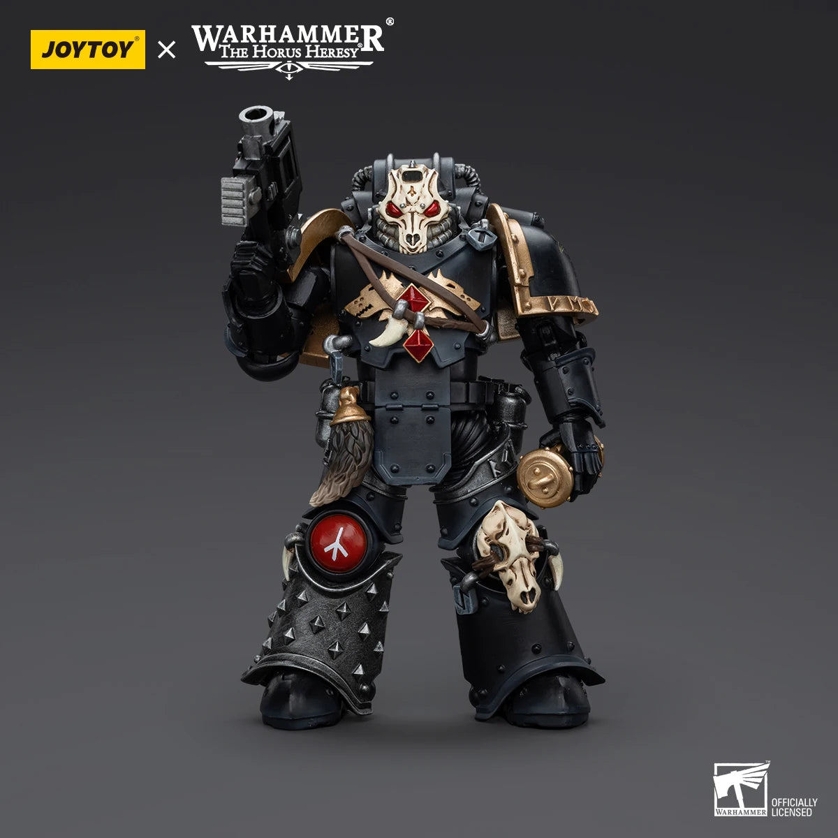 Joy Toy Warhammer 40K Space Wolves Geigor Fell-Hand Action Figure 1/18 12cm Collectible Children Toys Warhammer Birthday Gift
