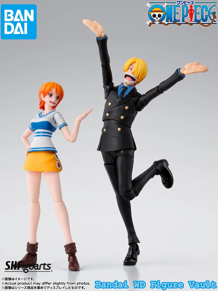 In stock Bandai One Piece S.H.Figuarts Sanji -Dawn of Adventure-  Figures Anime Model Genuine Boxed Toy Gift