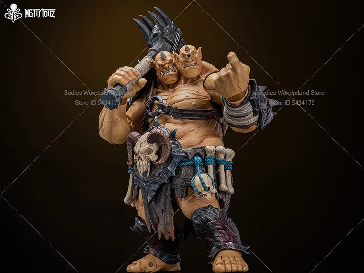 In Stock METYTOYZ 1/10 Scale Skull Crusher Cranial Crusher Adventurer World Ogre Warrior 25cm Action Figure Doll Collection