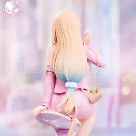 Original BearPanda Fuyuyama Asako Family Teacher Anime Figure Model Collection