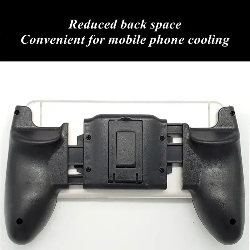 JL01 Mobile Phone Gamepad Aim Shooting L1R1 Key Button for IOS Android PUBG Game Joystick Controller Handle with Plastic Bracket