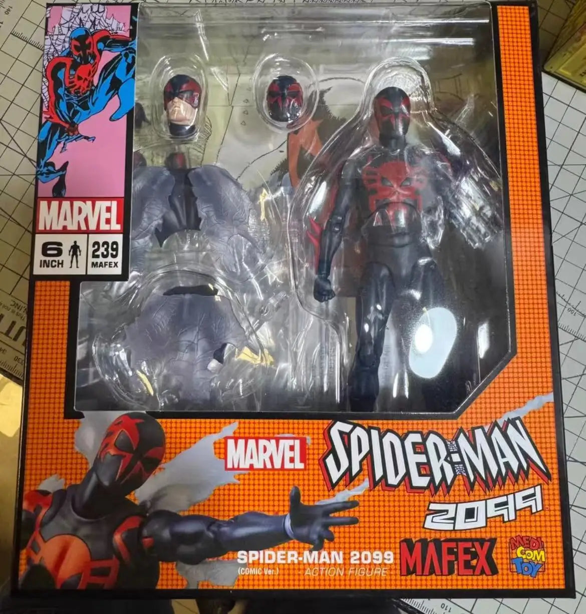 Medicom Toy MAFEX Star Wars Spider Man Comic Version Series Ben Riley\268 Scarlet Spider Action Figure Model Toys Movable Model