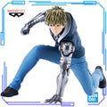 In Stock Bandai Original Genuine Banpresto Anime One Punch Man Genos Demon Cyborg 11cm Collection Model Toy Figure Birthday Gift