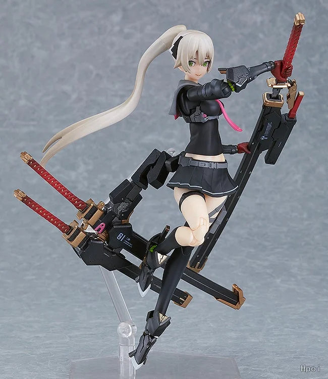 【Original】Max Factory PLAMAX HH-01 Heavily Armed High School Girls Early 17cm Action Figures Ornament Collection Model