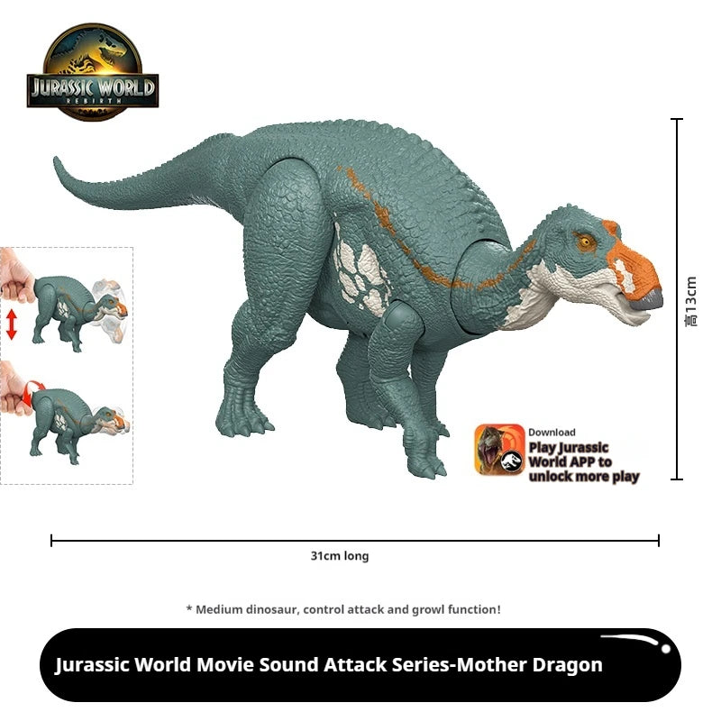 In Stock Mattel Jurassic World: Rebirth 4 Spinosaurus Action Figure Model Simulated Dinosaur Model Toys Children'S Birthday Gift