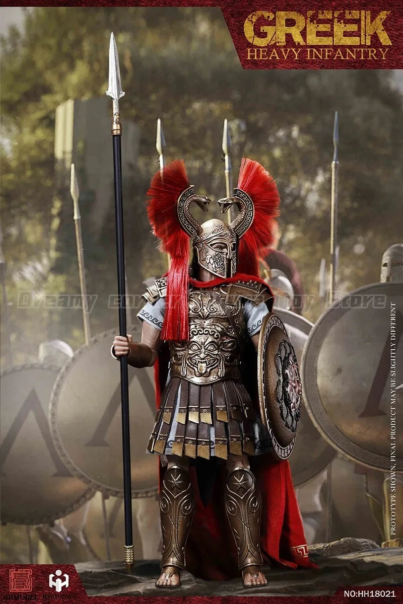 【In Stock】HHMODEL HAOYUTOYS HH18021 Imperial Legion Greek Heavy Infantry 1/6 Action Figure Toy Model Collection Ornament