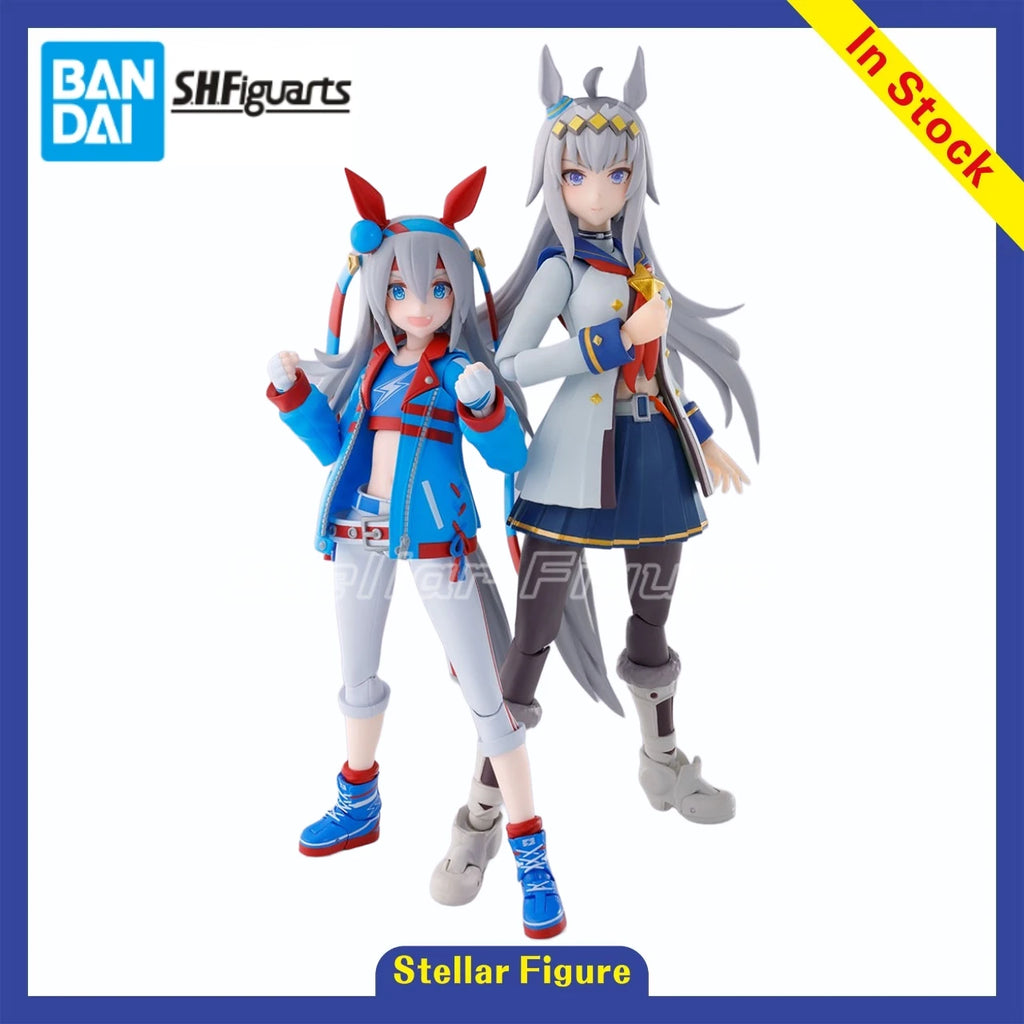 【SF】In Stock BANDAI SPIRITS S.H.Figuarts PrettyDerby Oguri Cap Tamamo Cross Figures Anime Model Collection