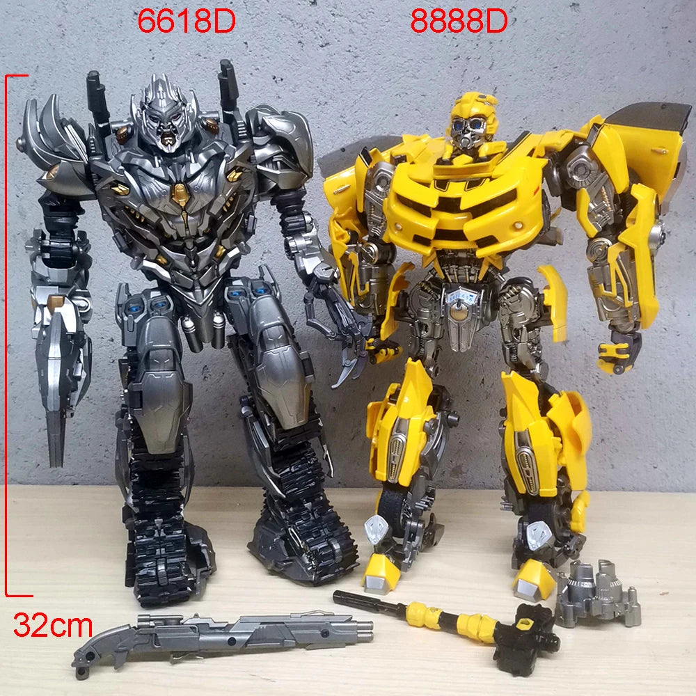 30CM Transformation Robot Toys Optimuss Prime Star Commander Magatron Bumblebe Car Movie Action Figure Deformation Anime Model