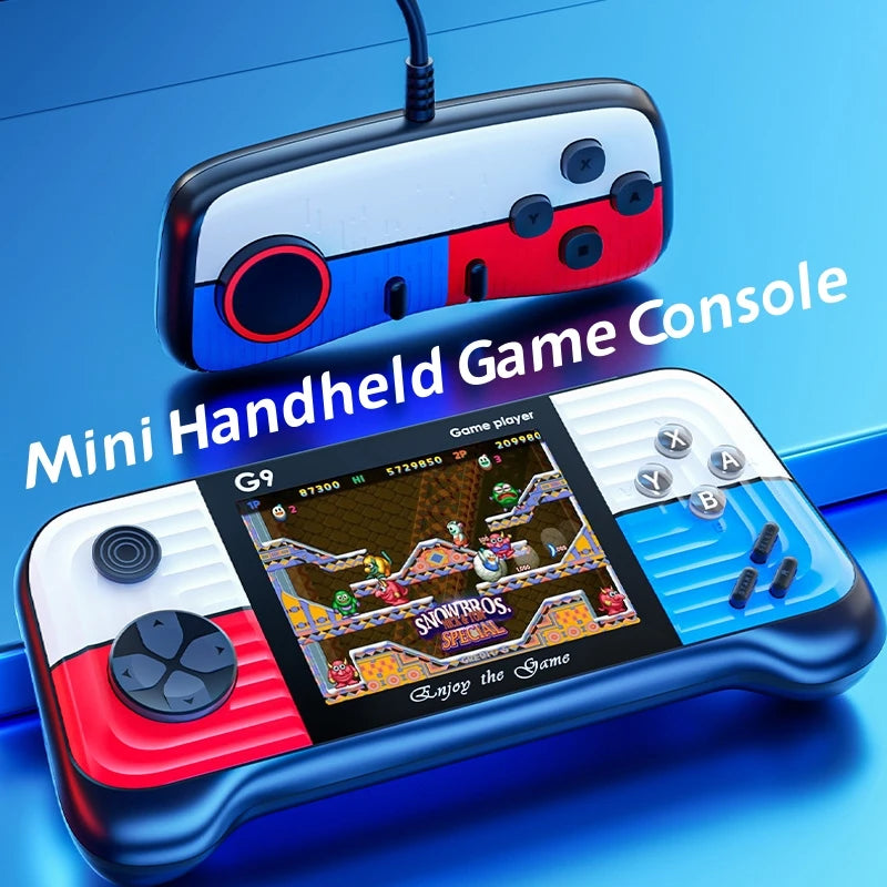 G9 3.0 Inch Nostalgic Handheld Game Console 666 Free Games 8 Bit Mini Portable Retro Game Player Machine