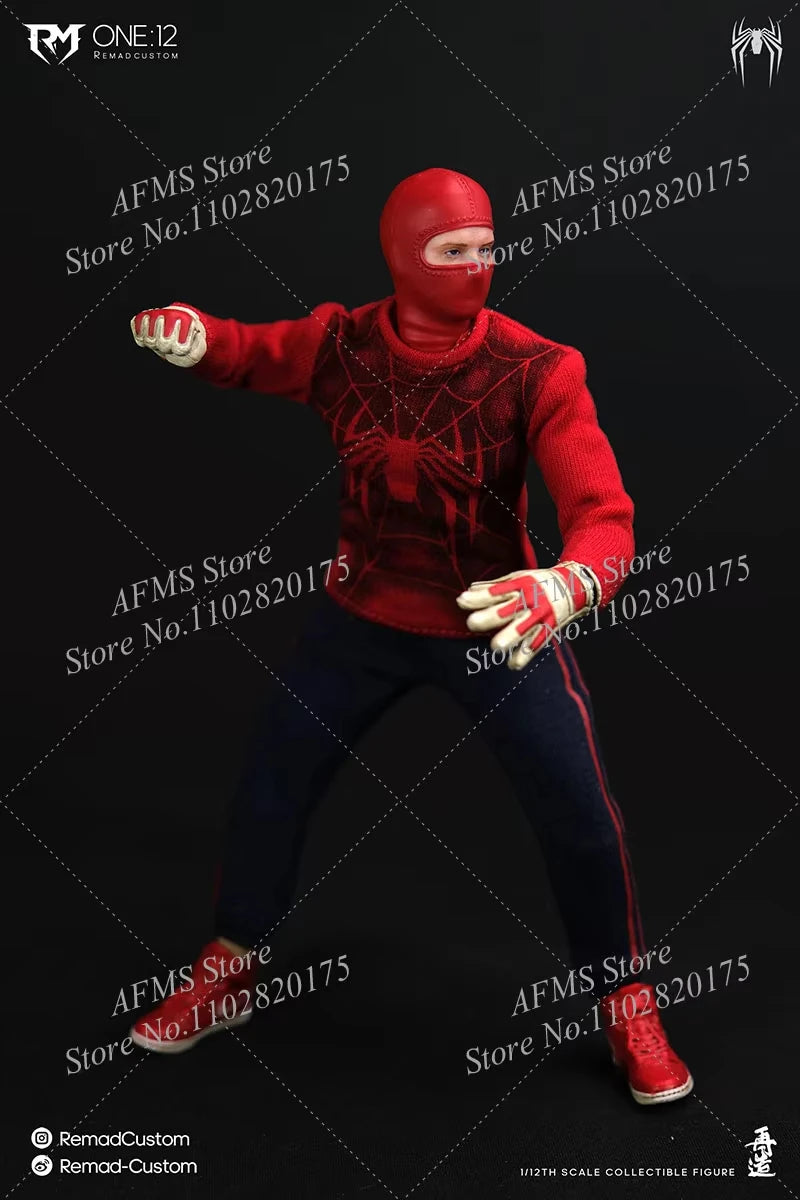 IN STOCK RemadCustom RM-008 1/12 Scale Collectible Figure Spider Hero Boy Wrestler Full Set 6" Men Soldier Action Figure Model