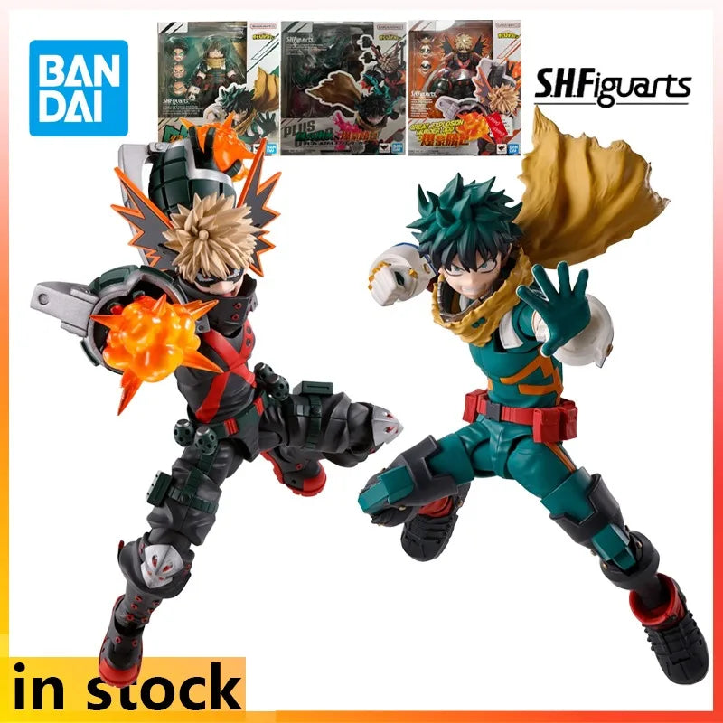 Bandai S. H. Figuarts Finished Movable Toys My Heroic Academy Is A Huge Success Anime Action Model Toys Model Gifts for Boys