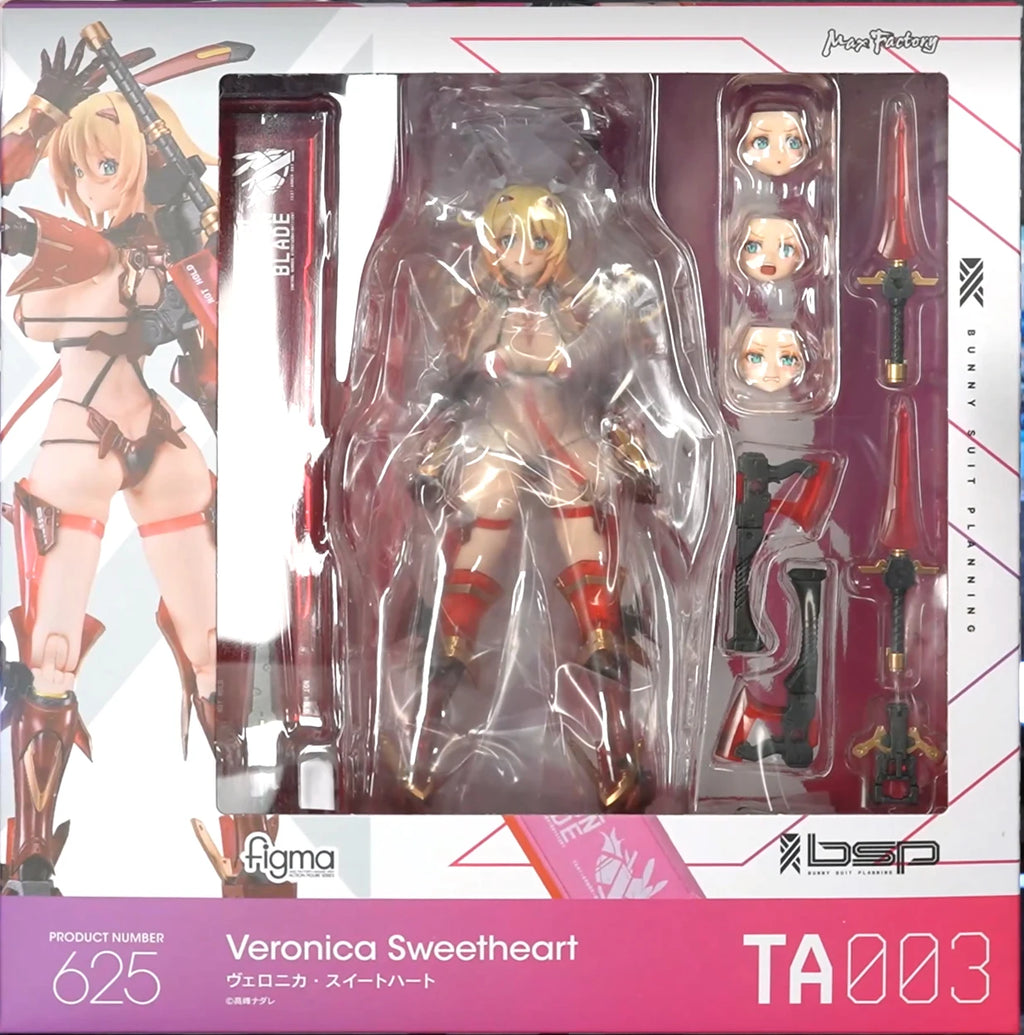 Good Smile Max Factory figma 625 Veronica Sweetheart BUNNY SUIT PLANNING Anime Action Figure  Model Toy Gift Re-release