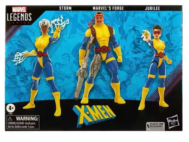 Original Marvel Legends Series Marvel’s Banshee & Gambit & Psylocke  Action Figure Model Toys Gift Collection