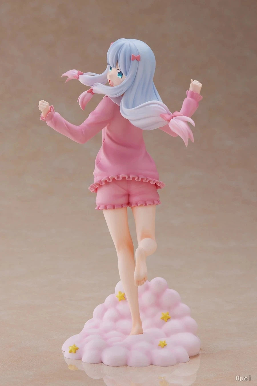 20 см Kawaii момиче фигурка Eromanga учител аниме фигурка розова пижама PVC колекция модел кукла играчки Izumi Sagiri екшън фигурка