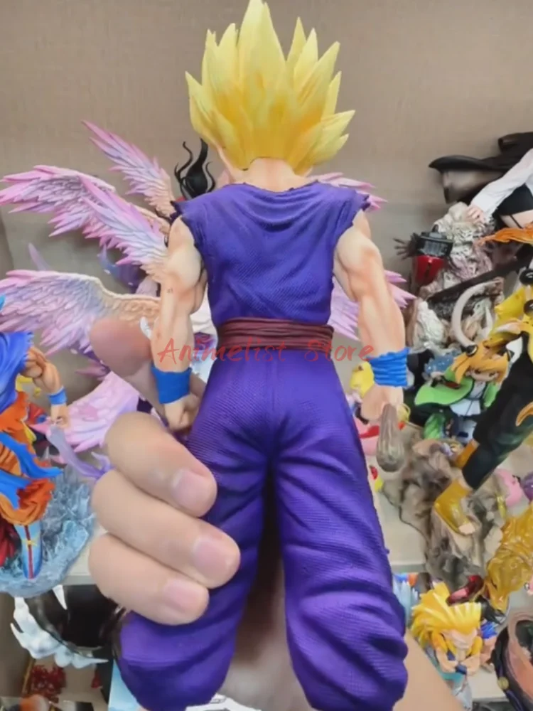 НАЛИЧНОСТ Фигура Dragon Ball Сон Гохан Екшън Фигурки Супер Саян 2 Гохан Фигурка PVC Кукла Статуя Колекция Модел Играчки Подаръци