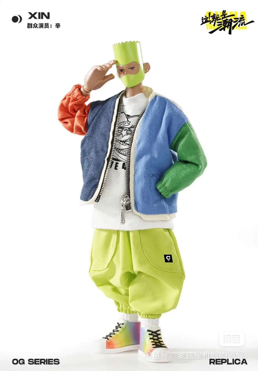 Come4arts Action Figures Hip-Hop Street Dance Series Anime Trendy  Fashion Doll Toy Collection Model Toys For Boys Gift