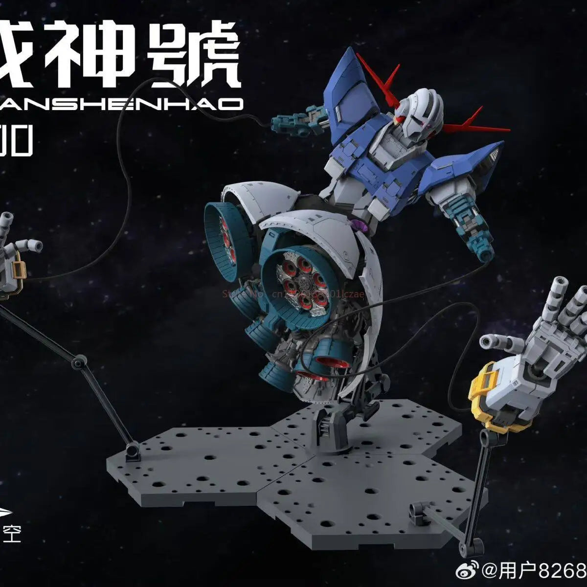 RG 1/100 ABWK Model Zeong MSN-02 Toys Assembly Model Kit RG Enlarged Version Action Figure Plastic Robot Gifts